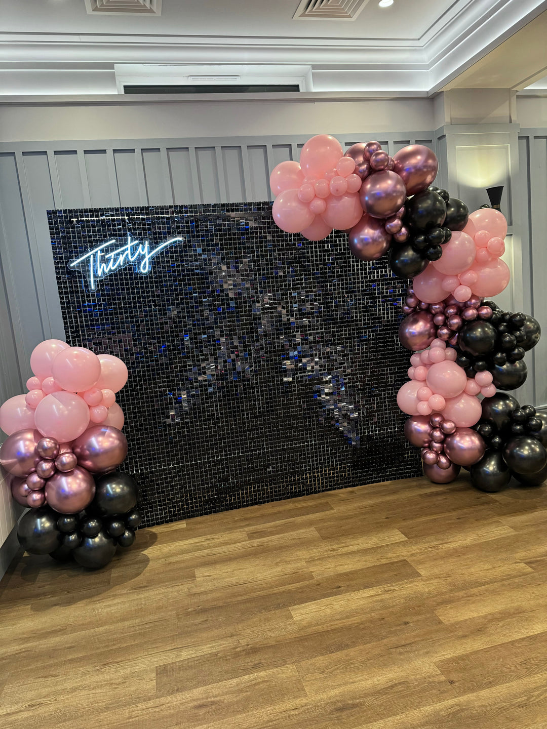 Rental - Black Sequin Wall