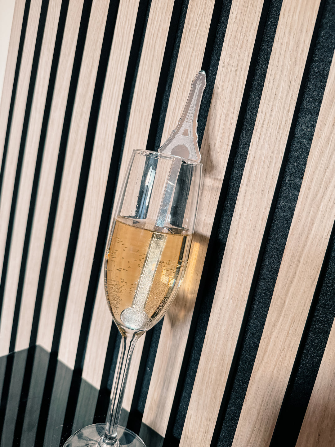 Acrylic Drink Stirrer - Landmark - Eiffel Tower