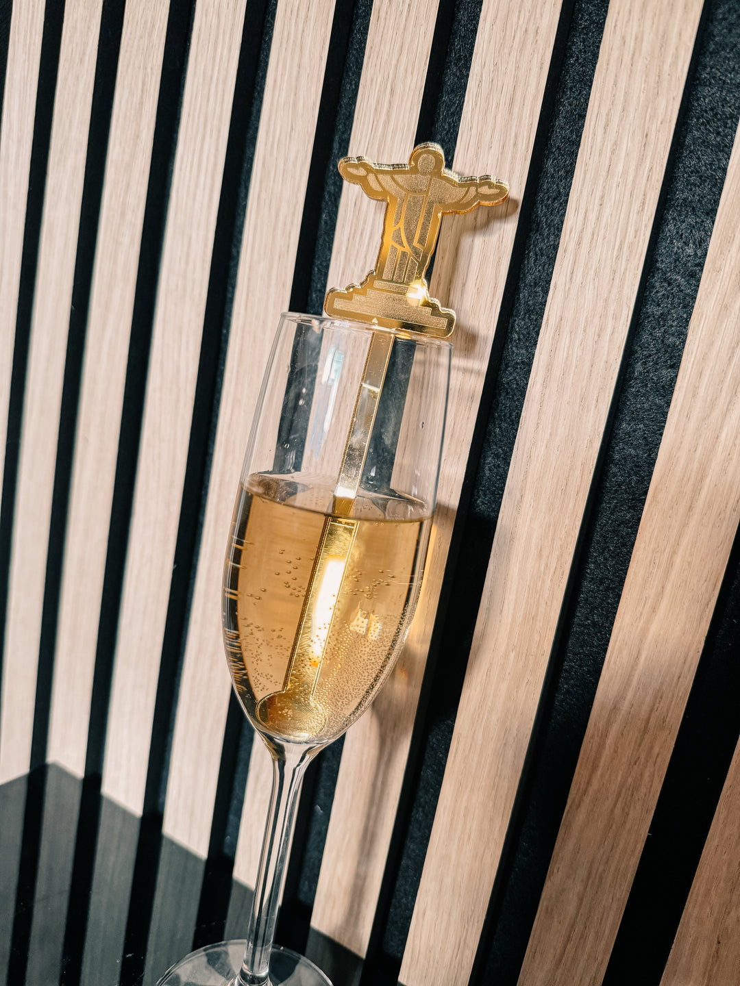 Acrylic Drink Stirrer - Landmark - Christ the Redeemer