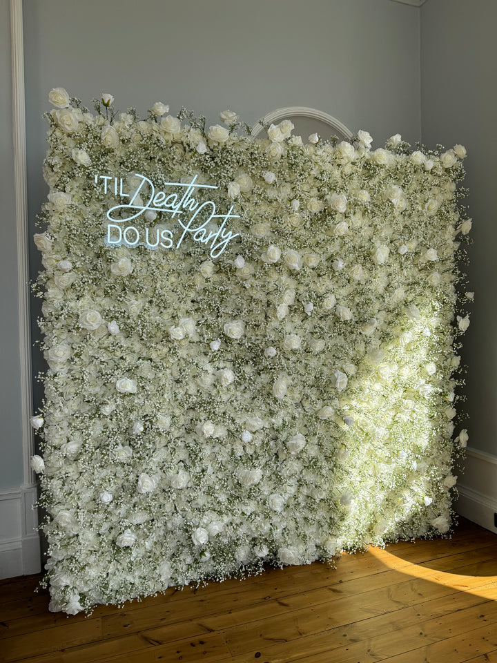 Rental - 'Luna' Flower Wall