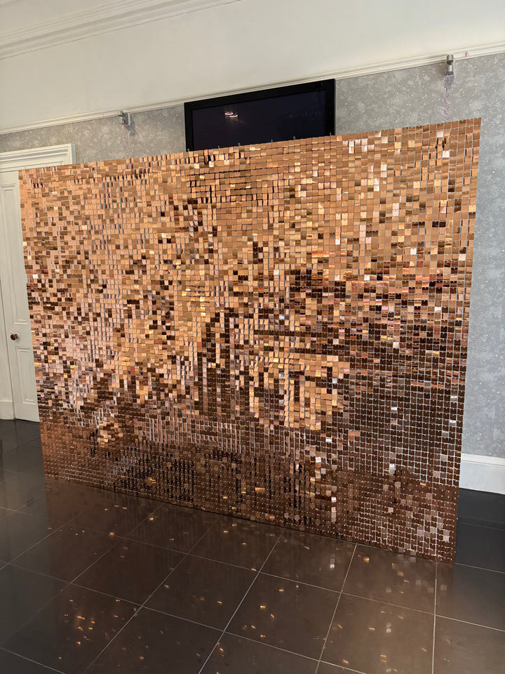 Rental - Rose Gold Sequin Wall