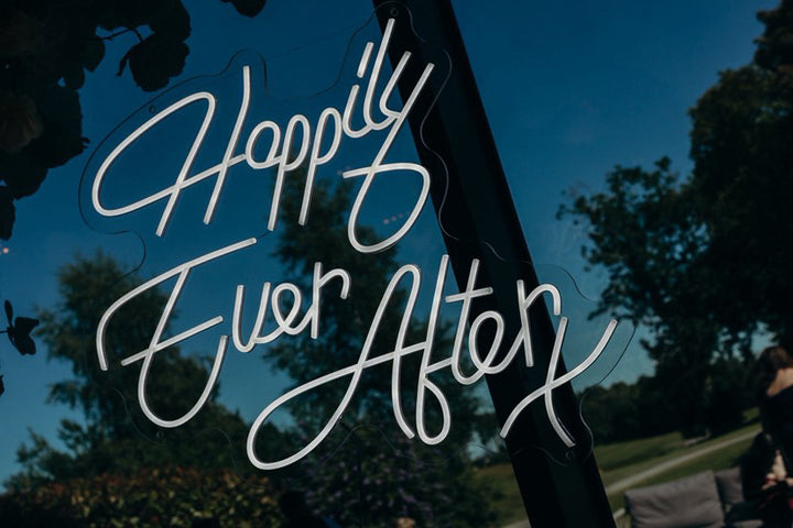 Rental - Neon Sign - Happily Ever After