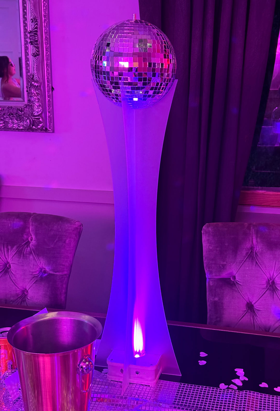 Rental - Disco Ball Centrepiece - Large