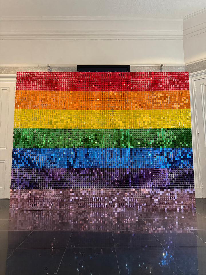 Rental - Rainbow Sequin Wall