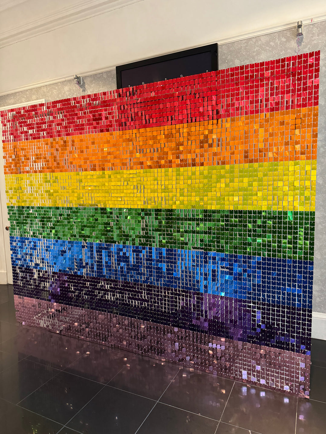 Rental - Rainbow Sequin Wall