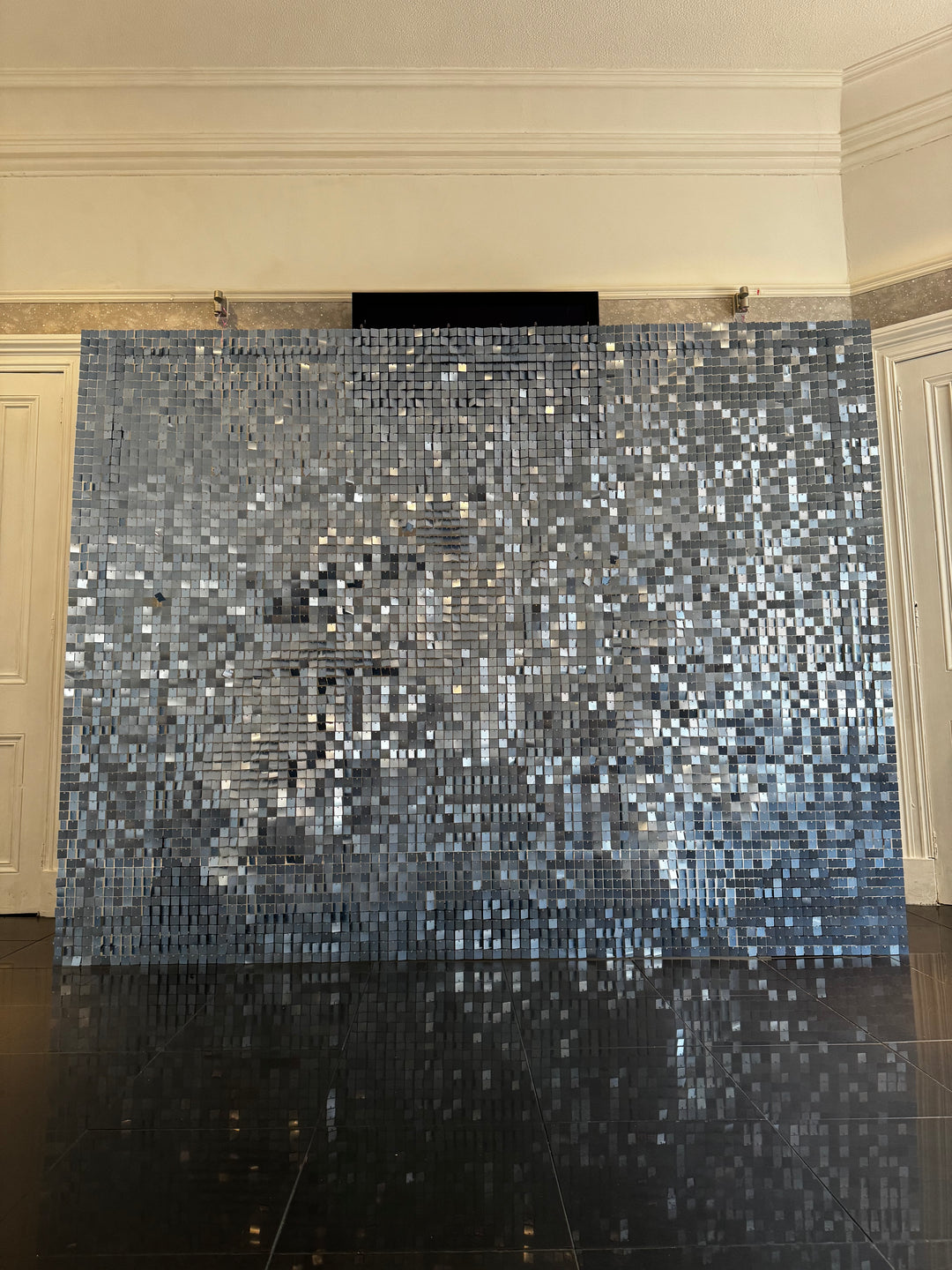 Rental - Powder Blue Sequin Wall