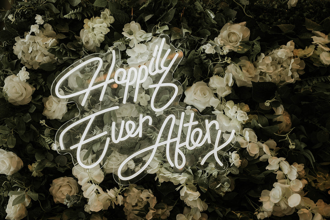 Rental - Neon Sign - Happily Ever After