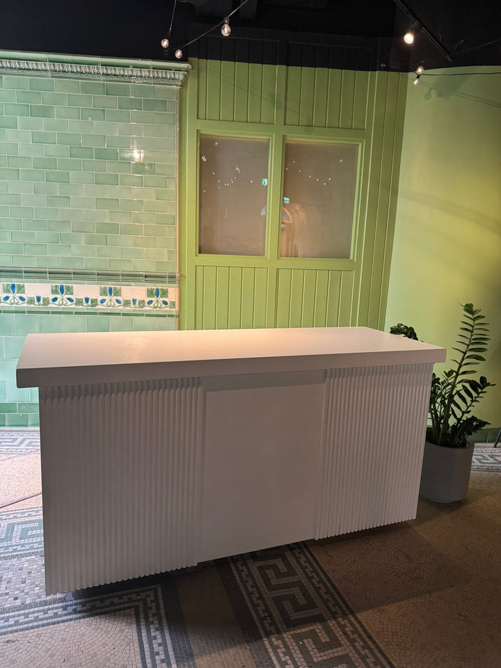 Rental - White Mobile Bar