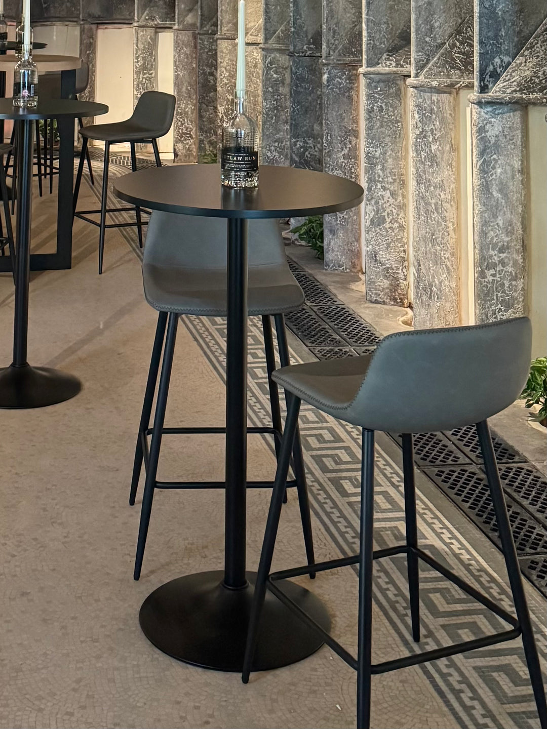 Rental - Black Poseur Table