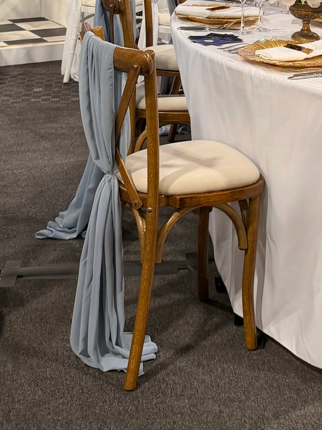 Rental - Wooden Cross Back Chairs