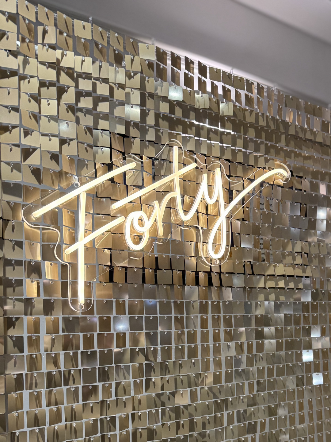 Rental - Neon Sign - Forty