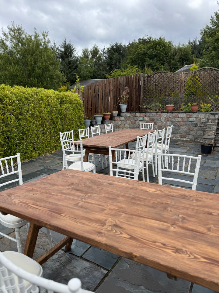 Rental - Rustic Trestle Table