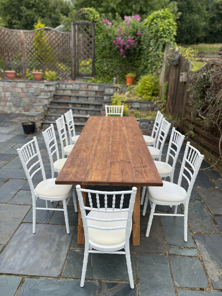 Rental - Rustic Trestle Table