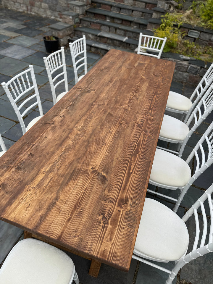 Rental - Rustic Trestle Table