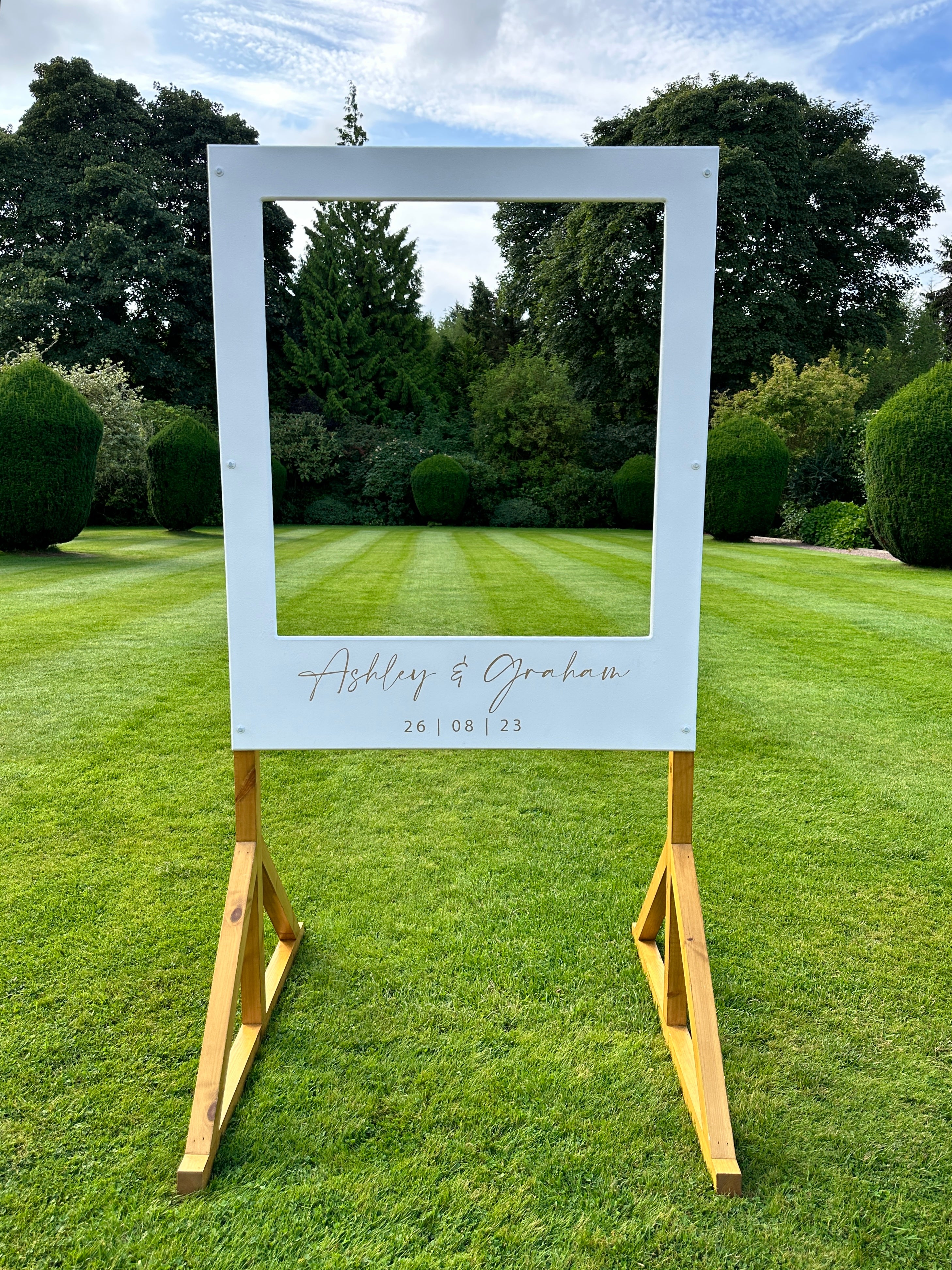 Rental - Photo Frame Backdrop – Thoughts and Crosses
