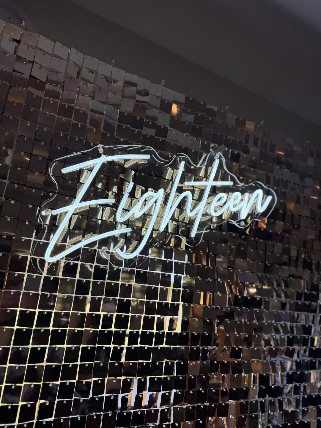 Rental - Neon Sign - Eighteen