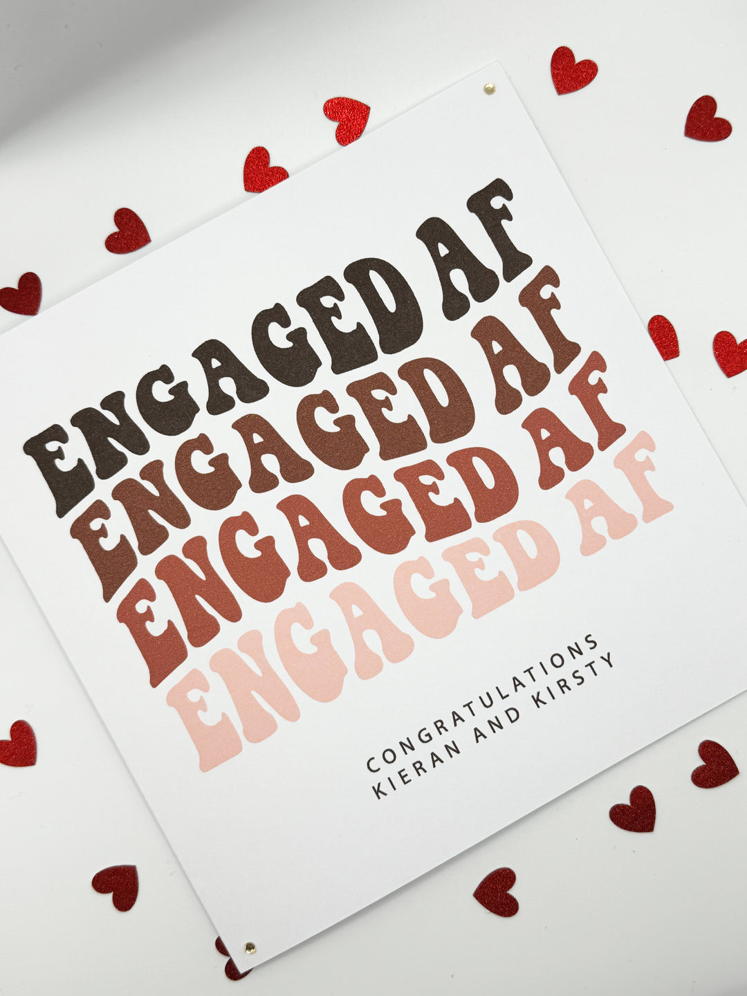 Engagement Card - Engaged AF