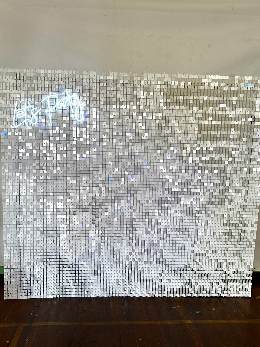 Rental - White Sequin Wall