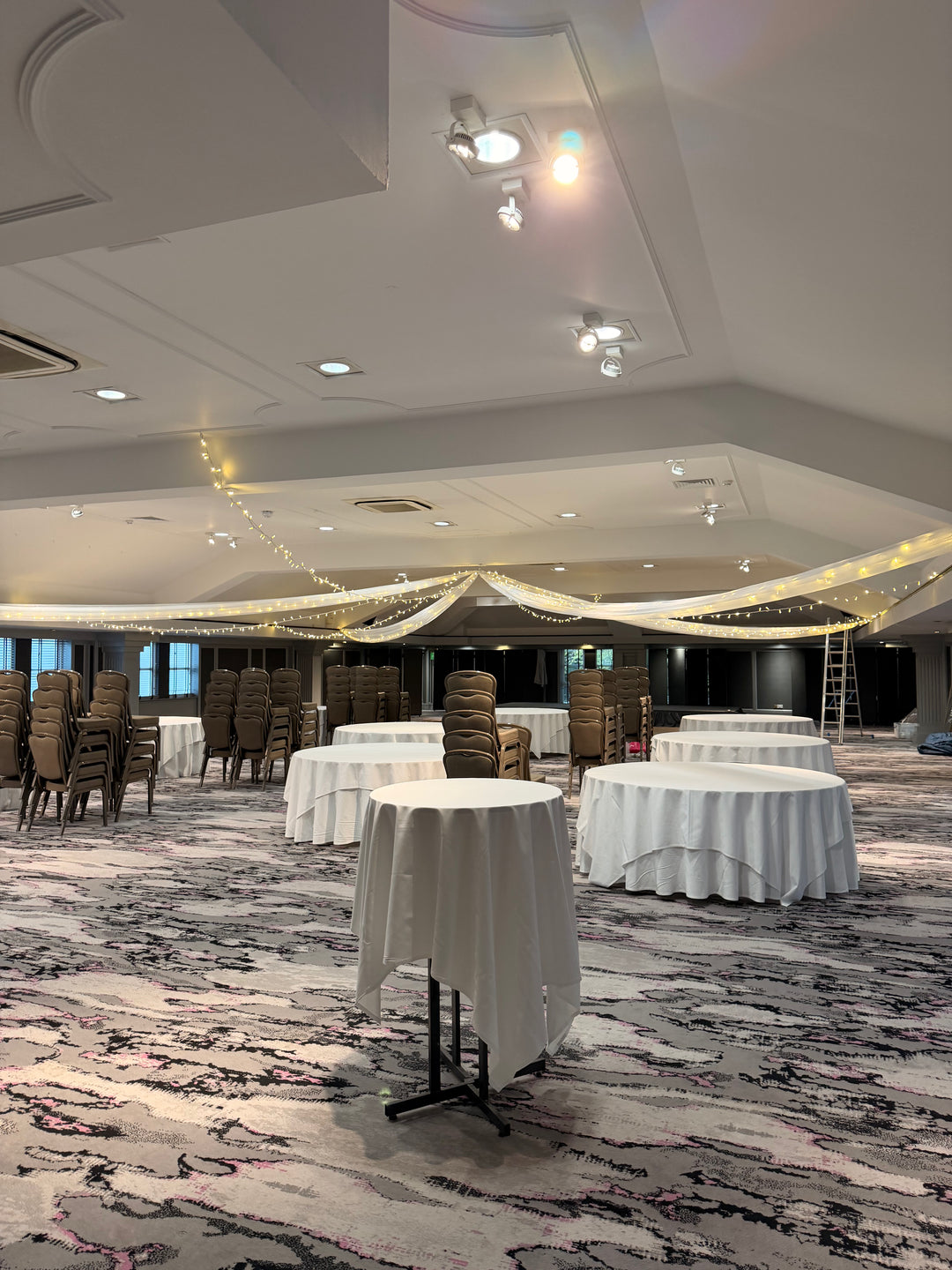 Rental - Fairylight & Drape Ceiling Canopy