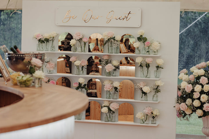 Statement Table Plan - Shelved - Be Our Guest