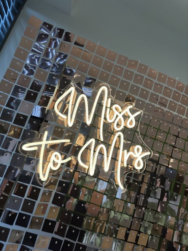 Rental - Neon Sign - Miss to MRS