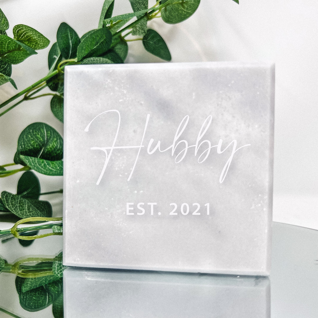 Marble Coaster - Hubby