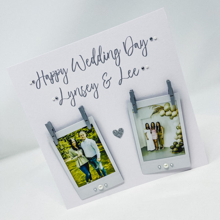 Wedding Card - Double Polaroid