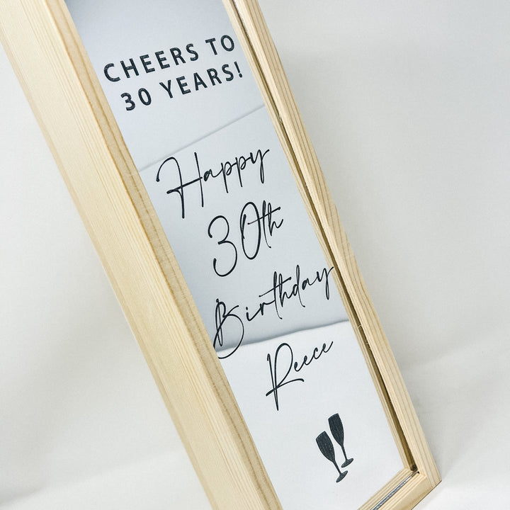 Personalised Bottle Box - Birthday