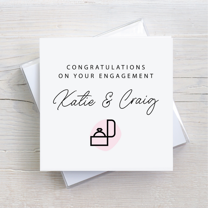 Engagement Card - Ring Box Design