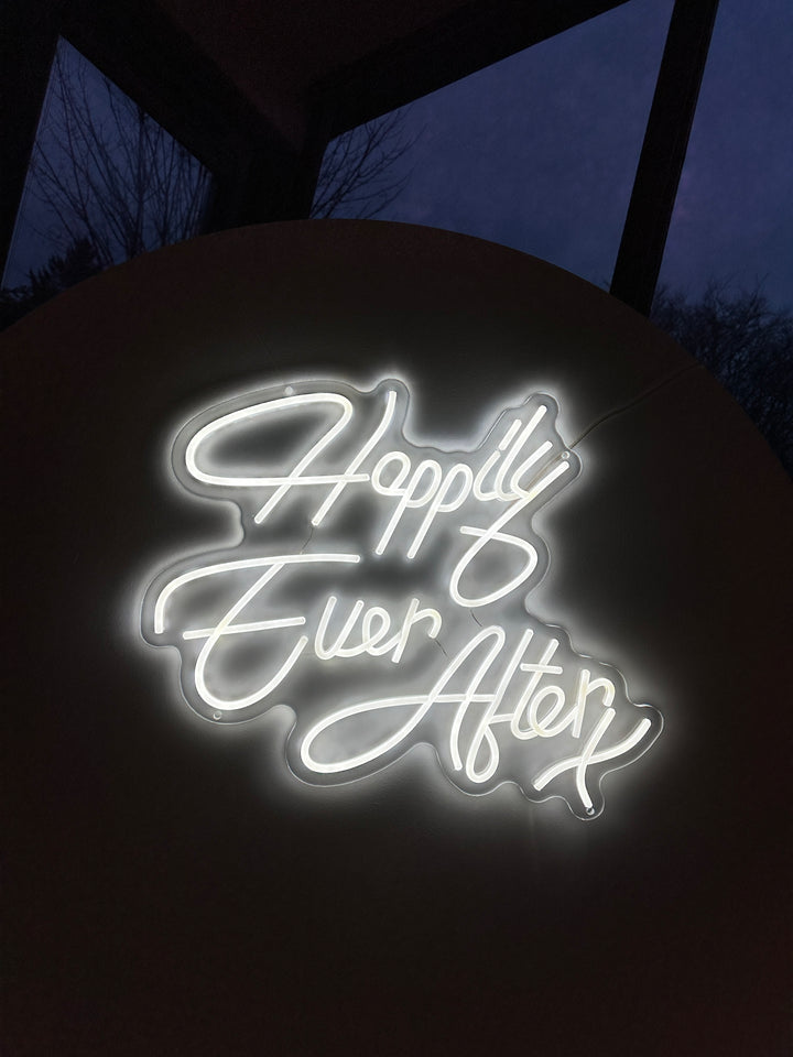Rental - Neon Sign - Happily Ever After