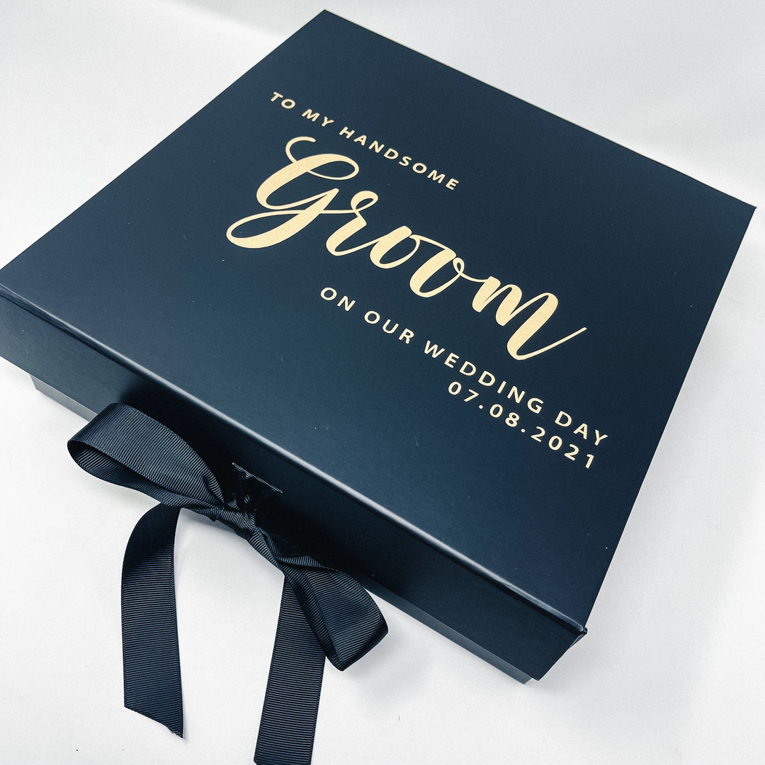 Personalised Groom Box