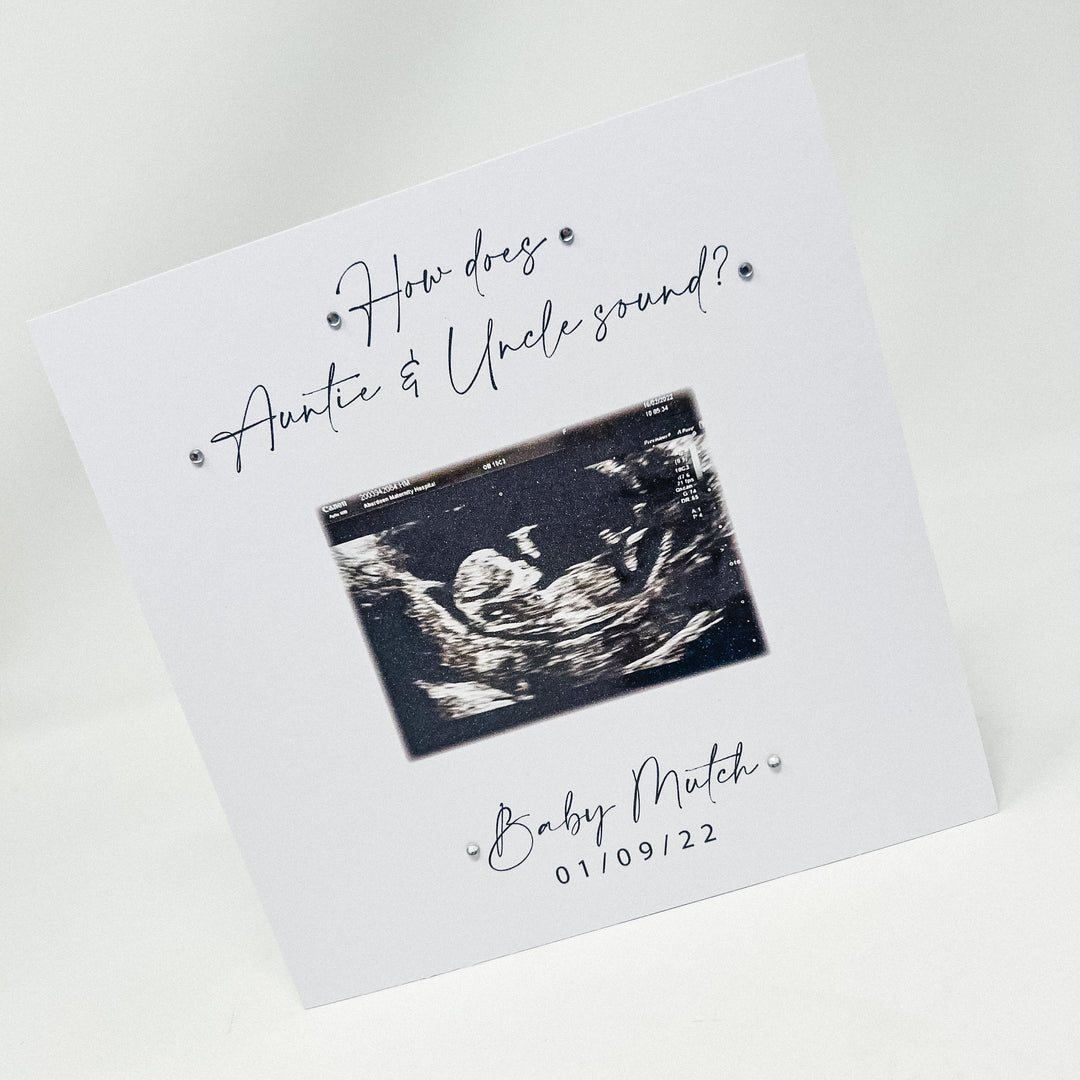 Pregnancy Surprise Announcement Card